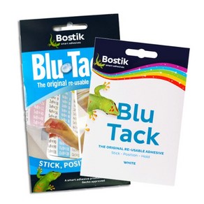 [Bostik] 블루택 블루 75g + 화이트 호주산 신개념접착제