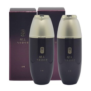 수려한 효 녹용콜라겐 2종 수액 140ml + 유액 140ml 주름+미백 탄력케어, 1세트