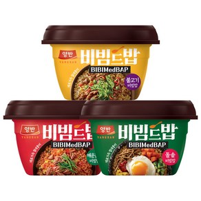 동원 양반 비빔드밥 매운참치 + 불고기 + 돌솥 비빔밥(컵) 4개씩 총12개, 상세 설명 참조, 상세 설명 참조, 272.5g