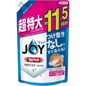 일본 JOY 조이 주방세제 대용량 리필 1490mL, 1개, 490ml