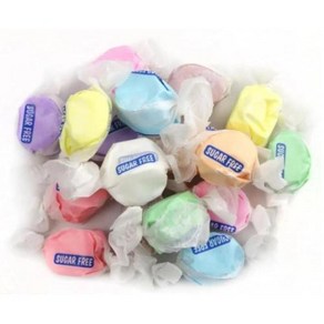 Bayside Candy Salt Wate Taffy 컬렉션 0.5kg1파운드 무설탕 모듬 태피, 무설탕 모듬 태피 458897 _1LB, 1개