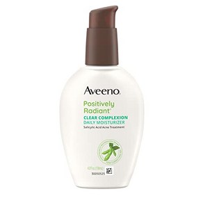 Aveeno 페이셜 모이스처라이저 클리어 컴플렉션 데일리 모이스처라이저 펌프 4fl oz, 4 Fl Oz (Pack of 1), 1개, 118ml