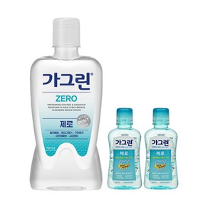 동아제약 가그린 제로 750ml 1개 + 100ml 2개 기획