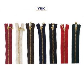 YKK지퍼 골드3호지퍼(30cm)