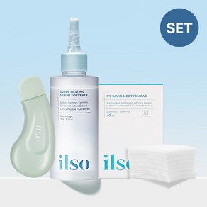 [본사정품] 일소 피지연화제 150ml 블랙헤드 기획세트 (솜 40매+블랙헤드 제거기 증정)