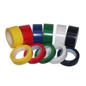 PVC 라인테이프 길이 30m(폭 40mm 50mm), 파란색_폭 40mm