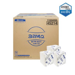 45214 크리넥스 벌크팩 화장지 250매X60밴드(2겹)