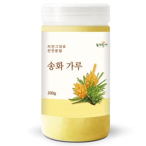 동의한재 송화가루 송화분, 200g, 1개