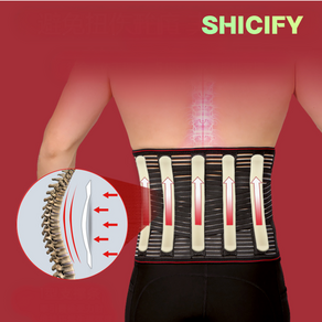 시크파이 의료용 허리보호대 남여공용 디스크 자세교정 허리복대, 1개