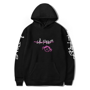 커플후드동일타티 Lil Peep유럽미국 스트릿 힙합 랩