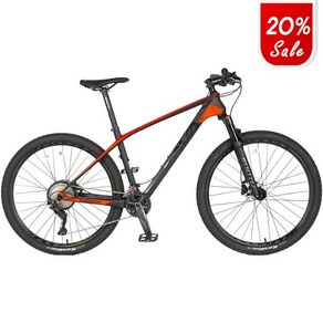 [사바코리아]SAVA TORCH5.0 사바 토치5.0 데오레 22단 27.5인치 카본 MTB자전거 100%완조립, 블랙 그레이, 17, 1개