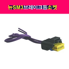 뉴SM3 브레이크등소켓 브레이크소켓 깜빡이소켓, 1개