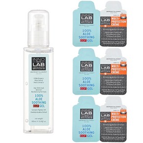 (정품)이노스킨랩 알로에겔 수딩겔 110ml+샘플파우치, 110ml, 1개