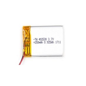 리튬폴리머 배터리 3.7V 250mAh, 1개