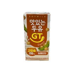 맛있는두유GT 달콤한맛, 190ml, 48개