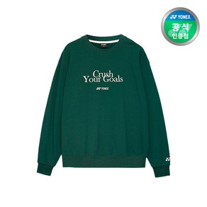 요넥스 배드민턴 데일리 캐주얼 크루넥 스웻셔츠 남녀공용 맨투맨 233TL002U