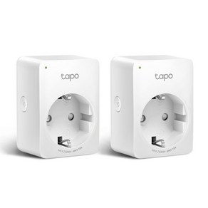 티피링크 Tapo P110 (2-pack) 16A 에너지 모니터링 IoT 스마트 플러그 원격제어 App지원 전원제어 Wi-Fi 멀티탭, 본상품선택, 1개