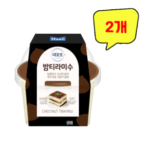 매일 데르뜨 밤티라미수, 2개, 120g