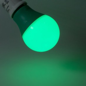 세운상사 컬러전구 led 8w e26led / e26램프 레드led 그린led 블루led, 녹색, 1개
