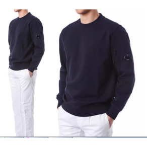 CP컴퍼니 남성 와펜 24SS 9910 트렌드고 데일리 스타일 기모 맨투맨