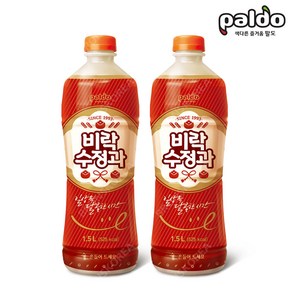 팔도 비락 수정과 1.5L X 2PET 전통음료 음료수, 2개