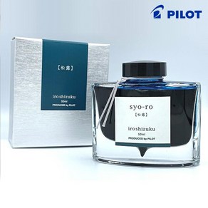 PILOT 이로시주쿠 만년필 잉크 50ml, 1개, SY(송로 / 쇼오로)