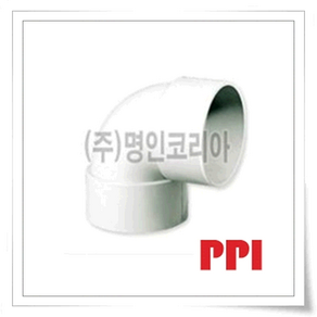 [PPI평화]배수엘보90도 PVC 65A(130)