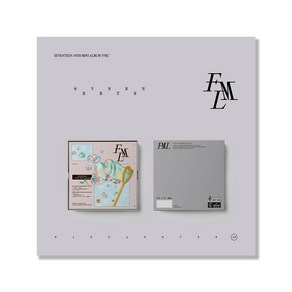 세븐틴 앨범 FML CARAT ve (하드커버바인더+북클릿+CD 외), 단품