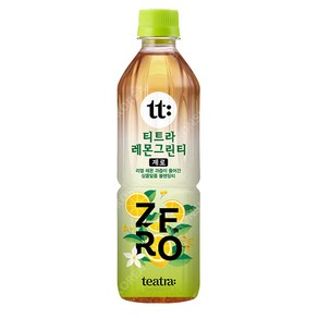 블렌딩티 레몬음료 / 티트라 레몬그린티 제로 500ml X 24PET