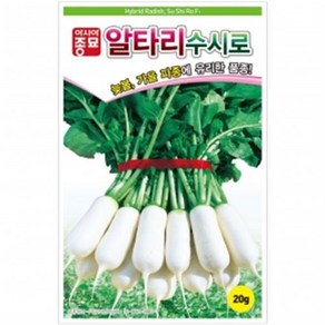 아시아종묘 씨앗 알타리무 수시로 500g, 1개