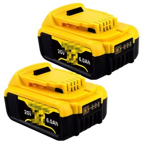 디월트 DEWALT 전동공구 18v 20v 호환 리튬배터리 6Ah, 충전기, 1개, 1개입