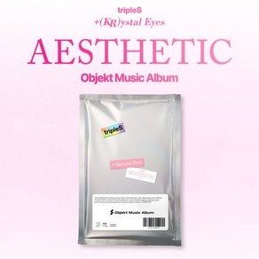 tipleS (트리플에스) - 미니앨범 : +(KR)ystal Eyes 〈AESTHETIC〉 [Objekt Music Album]