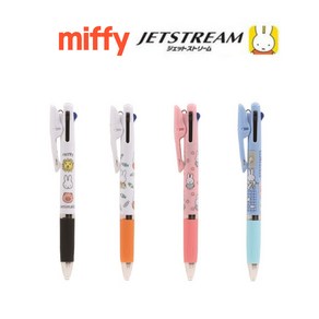 미츠비시유니 miffy 미피 제트스트림 3색 볼펜, 1개, 에니멀