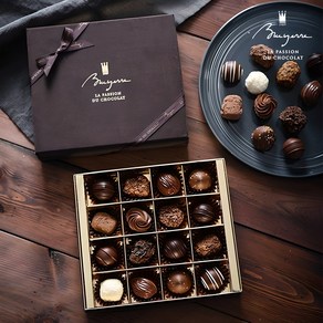 [선물추천] 벨기에 수제초콜릿 브로이어 어쏘트먼트 컬렉션 16P+쇼핑백 / Buyee Belgium Handmade Chocolate Gift Set, 232g, 1세트