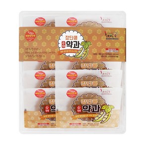 장단콩 수제 약과 BOX (50gx10개입), 10개, 50g