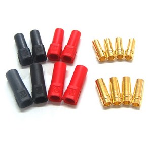 UPGRADE PERFORMANCE UP-XT150-2 6mm GOLD PLATED BANANA PLUG XT150 (4P 2Set), 2개