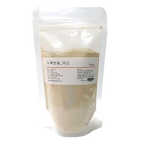 국산 누룩 가루 분말 미용팩, 100g, 1개