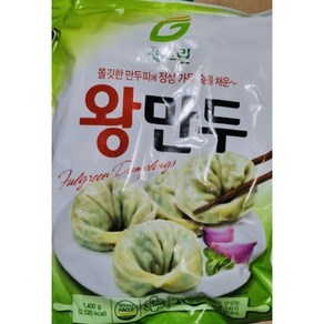 풀그린 고기왕만두 1.4kg-1개(국내산), 1개, 1.4kg