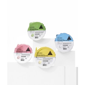 VT COSMETICS 리들샷 EX 모델링팩 4PACK 시카 비타민 콜라겐 히알루로닉, 4개