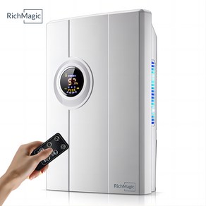 RichMagic 2200ml 스마트 무소음 공기청정 건조기 제습기 가정용 대용량, CS10F