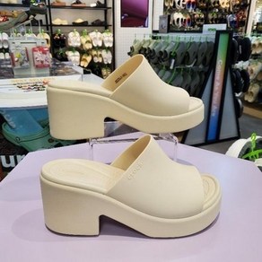 셀러허브 1 CROCS HC14 크록스 브루클린 슬라이드 힐 스투코 209408-160