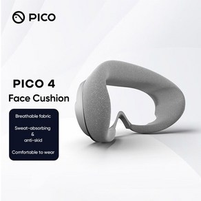 정품 Pico 4 VR 헤드셋 얼굴 쿠션 아이 패드 마스크 장착 폼 마그네틱 흡입 교체 액세서리