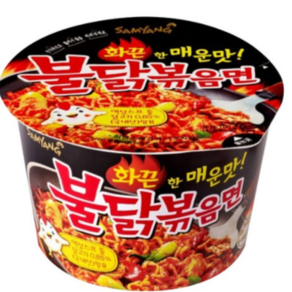 삼양 불닭볶음면 큰컵 105g, 10개