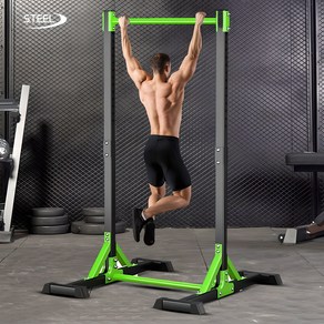 STEEL 가정용 치닝디핑 턱걸이 운동기구 실내 문틀 철봉 풀업바 고급형, 1개