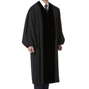 고급 목회자 가운 동복 A형 목사 임직 pasto gown 주문제작