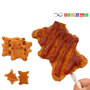 맘모스 피카츄 치킨까스 문방구 돈까스 치킨꼬지, 2개, 1kg