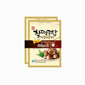 한성기업 찰떡궁합 떡갈비맛구이 1kg X 2개 어묵스프(6g), 600g, 1개