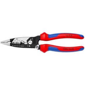 KNIPEX 툴즈 13 72 8 포지드 와이어 스트리퍼 8인치, 1개, Stippe, Stippe * 1개