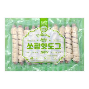 쿠즈락 쏘팡 핫도그 1kg(100gx10개)