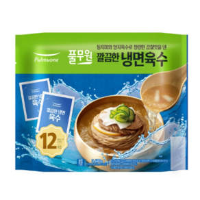 풀무원 깔끔한 냉면 육수 12p, 3.48kg, 1개